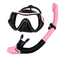 High Quality Adult Snorkel Diving Scuba Set With Anti-Fog Coated Glass Purge Valve And Anti-Splash Silicon Mouth Piece