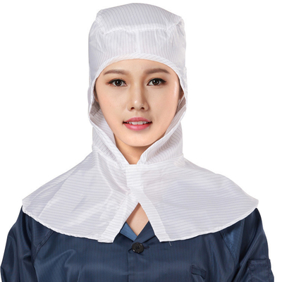 Lint Free Strip Polyester Fiber Electronic Factory ESD Công việc Hood Phòng sạch ESD Mũ khăn