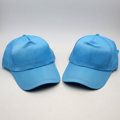 Phòng sạch chống tĩnh Polyester Workshop Cap ESD Work Snapback Cap với Buckle điều chỉnh